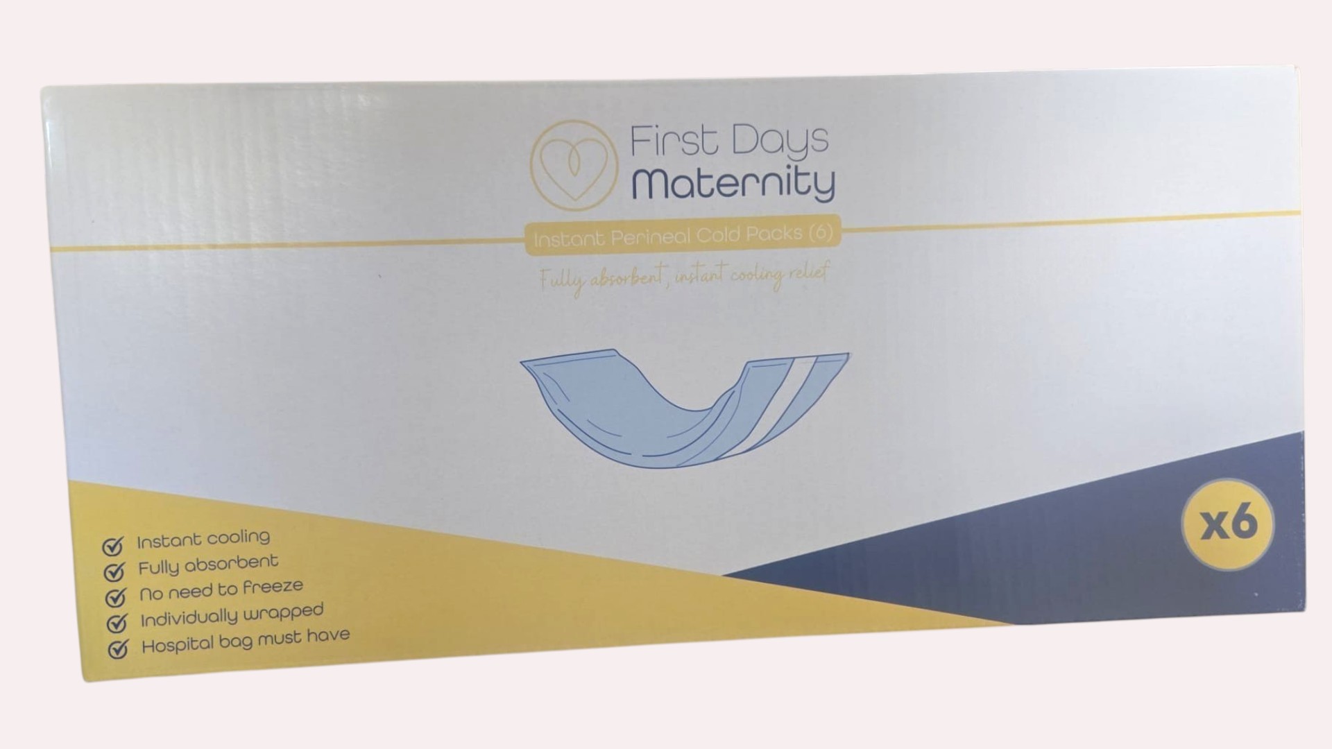 First Days Maternity Instant Perineal cooling pads